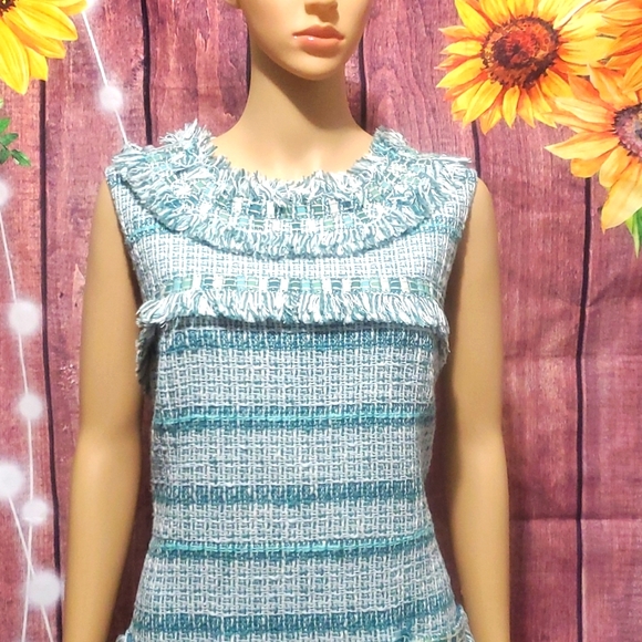 Beautiful woman dress waist 38 . Length 40 .  Bust 44 - Picture 3 of 15